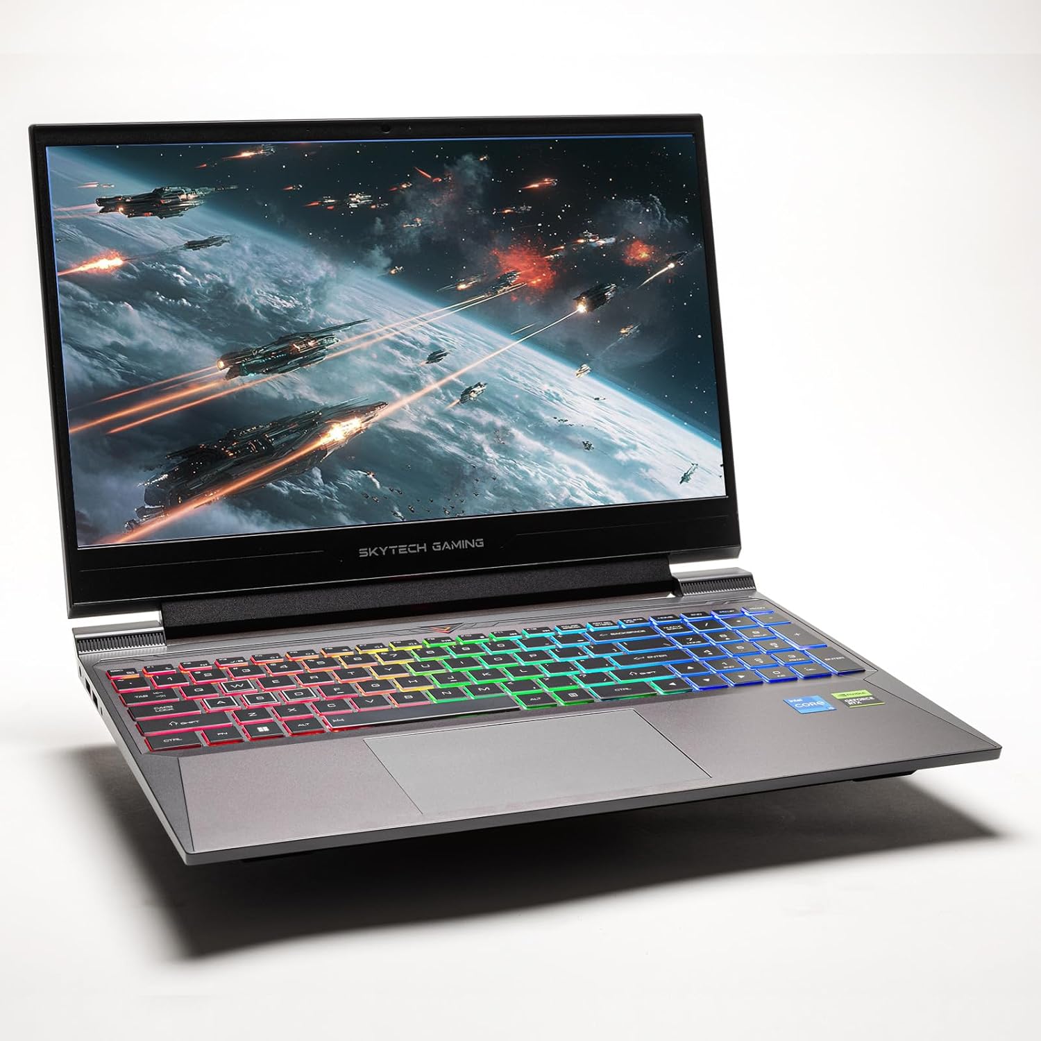 Skytech Gaming Ares Gaming Laptop, Intel Core i5-13420H(4.6GHz Turbo Boost), NVIDIA GeForce RTX 4050, 15.6” FHD 144Hz Display, 16GB DDR4, 1TB PCIe SSD Skytech Gaming Ares Gaming Laptop, Intel Core i5-13420H(4.6GHz Turbo Boost), NVIDIA GeForce RTX 4050, 15.6” FHD 144Hz Display, 16GB DDR4, 1TB PCIe SSD